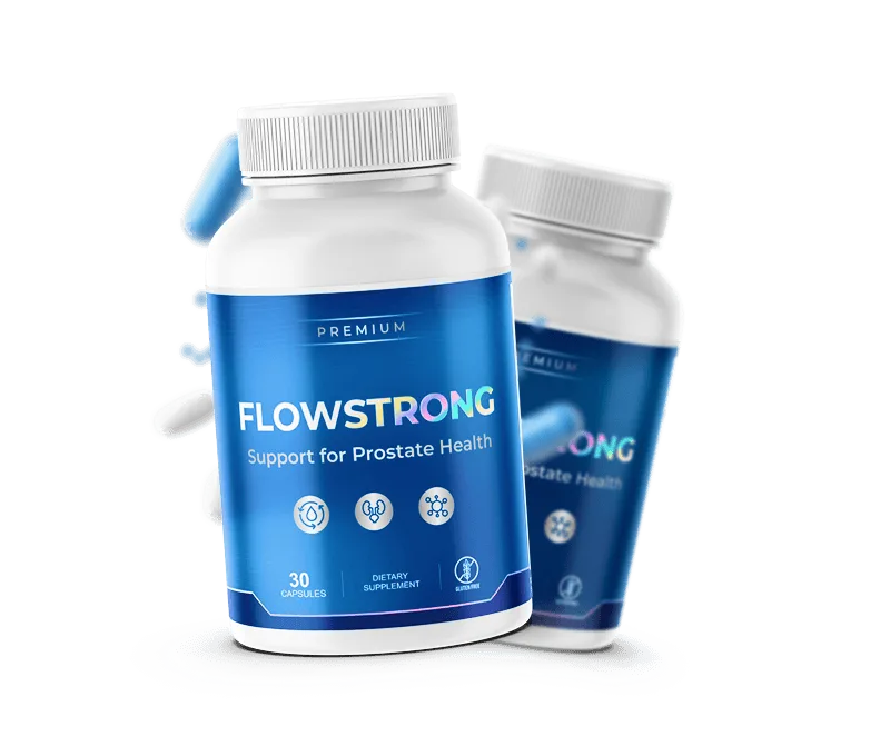 FlowStrong Premium Prostate Formula GMP Certified Made in USA Botanical Science